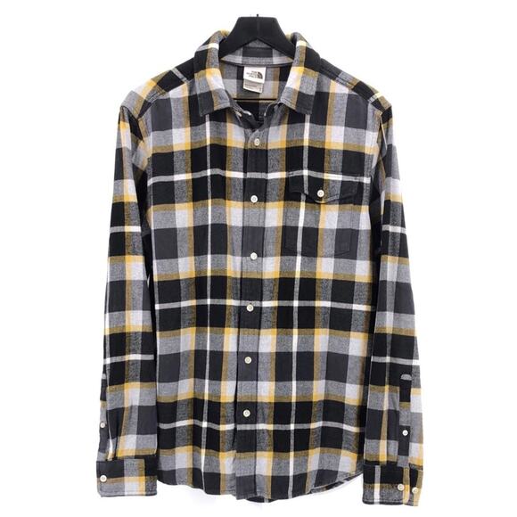 The North Face plaid flannel button up shirt - Picture 1 of 6
